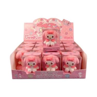 Imagem de Apontador De Lápis Manual De Silicone Fofo Kawaii Mini Kuromi Hello Ki