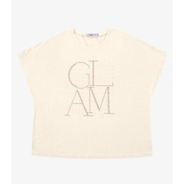 Imagem de Blusa Feminina Manga Morcego Secret Glam Bege, Plus G2, Bege