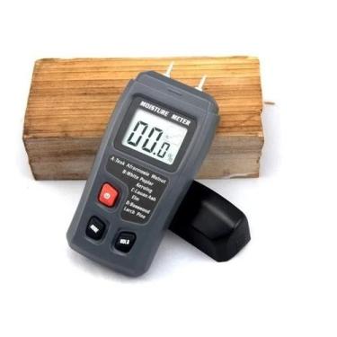 Imagem de Medidor De Umidade De Madeira Digital 2 Pinos Com Tela LCD - CONTECK