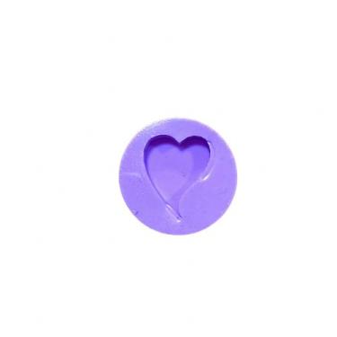 Imagem de R119 Molde de silicone mini coração resina decorar - confeitaria dos m