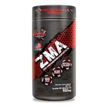 Imagem de ZMA(Zinco Magnesio Vitamina B6) 100 Cápsulas - Bruthal Sports Supplements