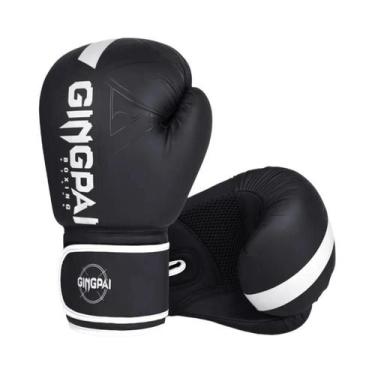 Imagem de Luvas De Boxe Adulto 6/8/10/12/14oz Em Couro PU Equipamento De Treinam
