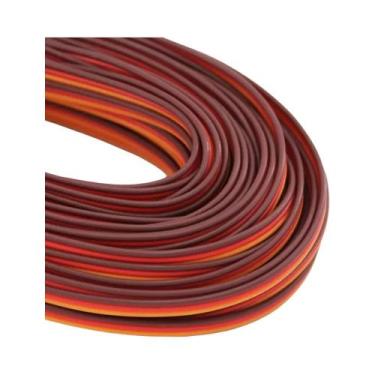 Imagem de Cabo De Extensão Para Servo Futaba JR De 16 Pés 26AWG/22AWG, 5 Metros,