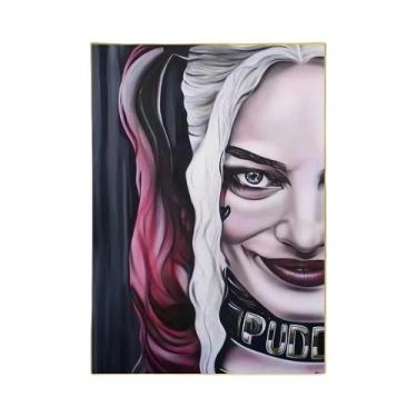 Imagem de Pôster Retrô Clássico De Filme Adesivo HD Impermeável J-Joker H-Harley