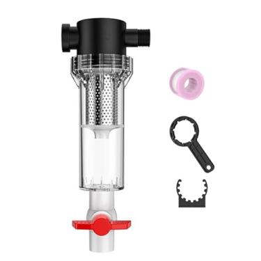 Imagem de Stgfyxgs Filtro Interno para Aquário, Limpador de Rosca de 1/2", Anel de Vedação de Silicone Multiuso, Acessórios Transparentes, Filtro, 10 Malha