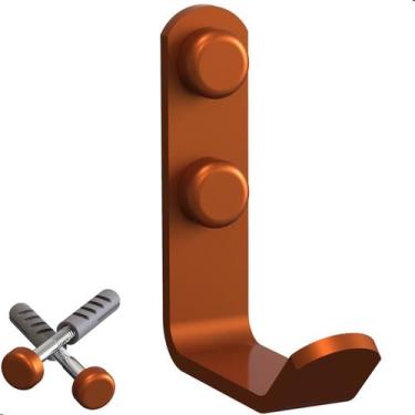 Imagem de Cabide Gancho De Parede Rose Gold Para Toalha Plus - Cromoshop Home An