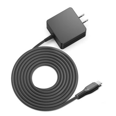 Imagem de TAIFU Carregador adaptador CA de substituição USB C de 45 W para Brother PT-E560BTBP P-Touch Kit de empreiteiro de impressora de etiquetas industriais portáteis - Bluetooth, cabo de alimentação de