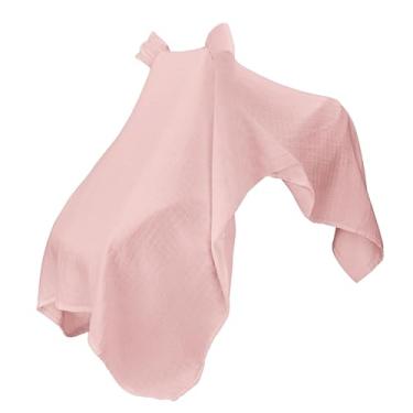 Imagem de Generic Capa para cadeirinha de carro para meninos e meninas, capa para carregar bebê, à prova de vento, leve, universal, extra grande, para presente de banho, Rosa