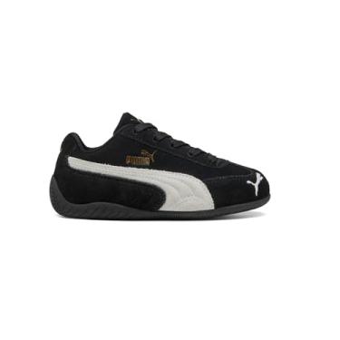 Imagem de Puma Tênis infantil unissex Speedcat (criança pequena), Preto/branco, 16