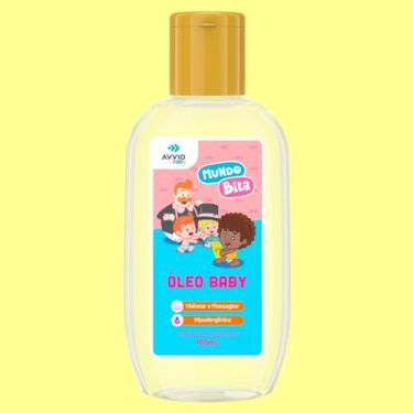 Imagem de Óleo Baby Corporal Infantil Hipoalergênico: Mundo Bita 100ml
