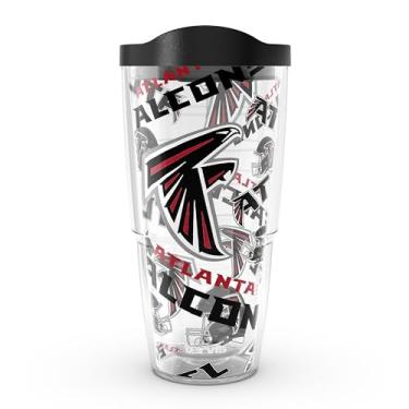 Imagem de Tervis NFL Atlanta Falcons - Copo de viagem com isolamento térmico de parede dupla feito nos EUA mantém as bebidas frias e quentes, 680 g,