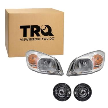 Imagem de TRQ Kit de iluminação GM2502251 GM2502281 GM2503251 GM2503281 GM2592149 Compatível com Chevrolet Cobalt 2005-2010 Pontiac G5 2007-2009