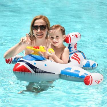 Imagem de Swim Float Free Swimbobo Baby Swimbobo com assento de avião - Free Swi
