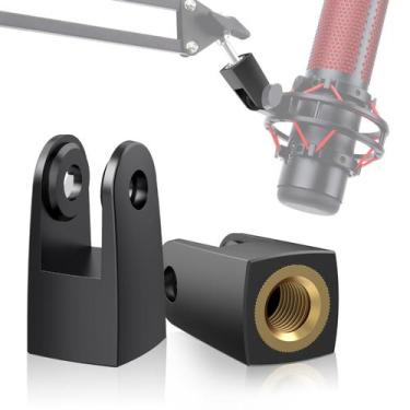Imagem de Pacote de 2 adaptadores de montagem YOUSHARES para microfone HyperX Qu