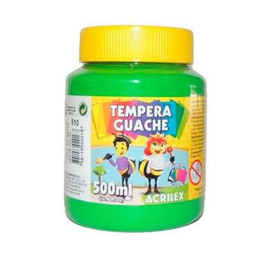 Imagem de Tinta guache Verde Folha 500ml 510 Acrilex