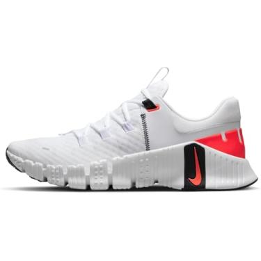 Imagem de NIKE Free Metcon 5, Low Men, Branco brilhante Crimson Black 100, 40 BR