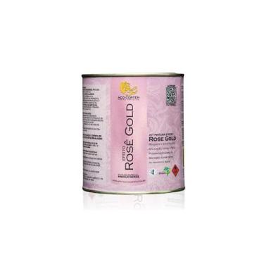 Imagem de Tinta Metálica Efeito Rose Gold - Base Automotiva - Mini Kit 900ml par