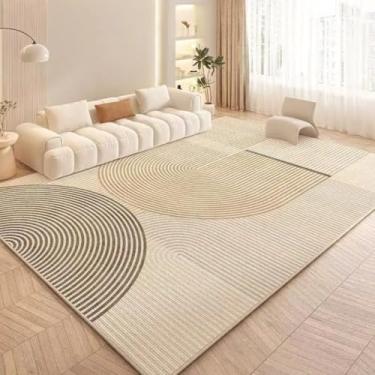 Imagem de Tapete para sala de estar, sofá, mesa de centro, tapete para decoração de casa e quarto (120 x 200 cm, 47 x 79 polegadas/WQR-14)