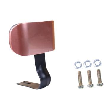 Imagem de Colaxi Encosto para bicicleta elétrica, encosto para banco traseiro, almofada para costas prática e confortável para acessórios de bicicletas elétricas, Rosa Ouro