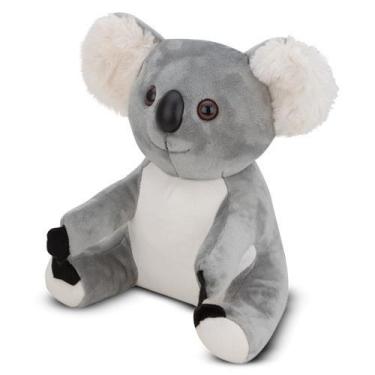 Imagem de Coala de Pelúcia Cinza 24 cm Antialérgico - CTX