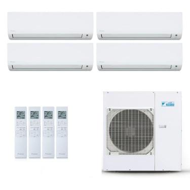 Imagem de Ar-Condicionado Multi Split Inverter Daikin 38.000 BTUs (3x Evap HW 9.000 + 1x Evap HW 24.000) Quente/Frio 220V