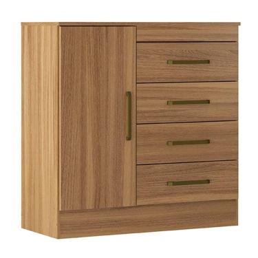 Imagem de Cômoda 4 Gavetas Montevidéu Amêndola Touch 4290 Demóbile