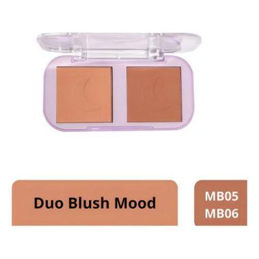 Imagem de Duo blush mood mb05 e mb06 hbf5763 rubyrose - RUBY ROSE
