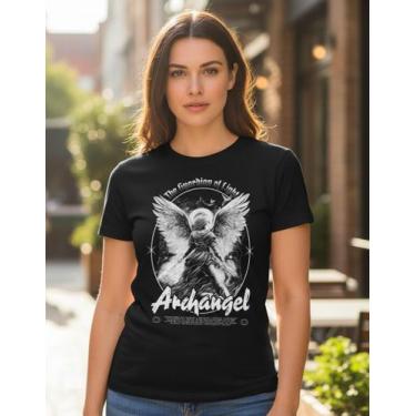 Imagem de Camiseta Feminina Blusinha Gospel Religião Fé Tshirt - Religião Evangé