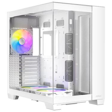 Imagem de Gabinete Gamer ANTEC C8 ARGB White Lateral Vidro Temperado 4MM E-ATX/ATX/M-ATX/ITX 2 FANS 120MM B