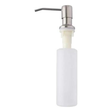 Imagem de 2X Dispenser Detergente Inox Embutir Sabonete Liquido 350Ml