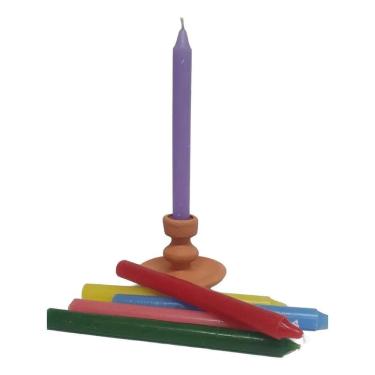 Imagem de Castiçal Barro Solitario Barro