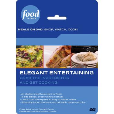 Imagem de Food Network Meals on DVD: Shop, Watch, Cook! Elegant Entertaining