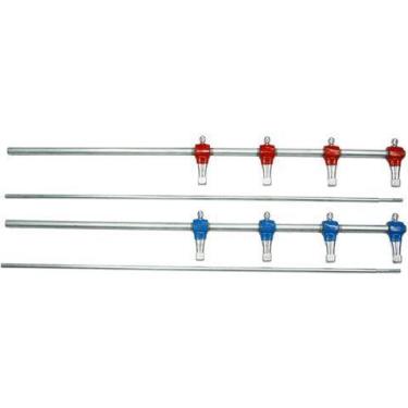 Imagem de Ferro Pebolim Embutido Oficial Sem Acessórios Kit - Tacolândia