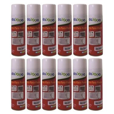 Imagem de 12 Unidades Spray Tinta Branca Forno Microondas Daxxia 300ml