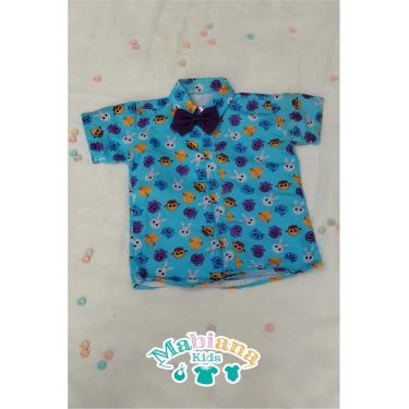 Imagem de Camisa Infantil Temática Personagens Bolo