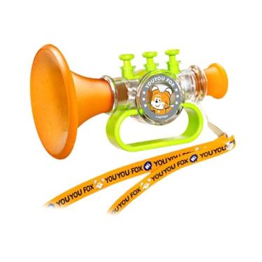 Imagem de Dynwave Apito de brinquedo educacional com formato de trombeta para bebês de 2 a 4 anos, presente de Natal