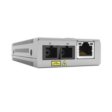 Imagem de Allied Telesis - AT-MMC200/ST-960 - Allied Telesis MMC200/ST Transceptor / Conversor de Mídia - 1 x Rede (RJ-45) - 1 x Portas ST - Multi-modo - Fast Ethernet - 10/100Base-TX, 100Base-FX - Montável na parede,