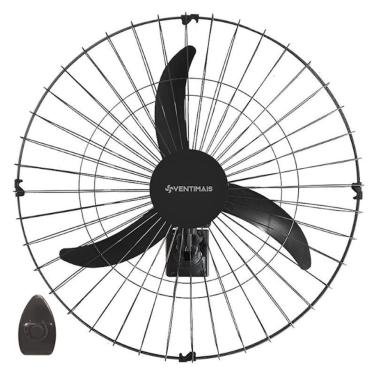 Imagem de Ventilador Parede Potente Oscilante 60Cm Pt Light 147W 127V