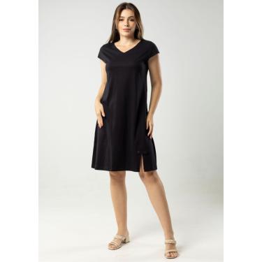 Imagem de Vestido Pau a Pique Básico Preto