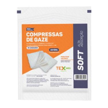 Imagem de Compressa De Gaze Estéril Texmed 11 Fios 100 Envelopes