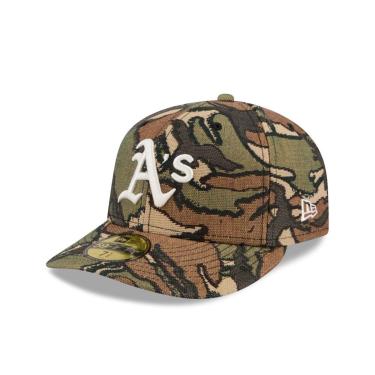 Imagem de BONE NEW ERA 59FIFTY OAKLAND ATHLETICS MLB MILITAR-Masculino