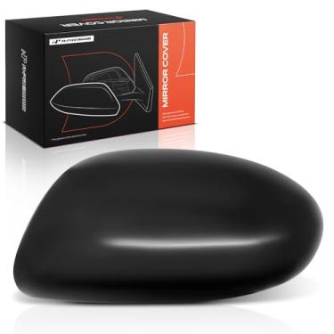 Imagem de A-Premium Tampa do espelho retrovisor do lado do motorista - compatível com Mazda 3 2010 2011 2012 2013 - Preto liso, sem furo de seta