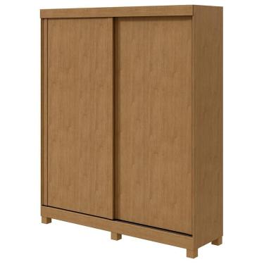 Imagem de Guarda Roupa Solteiro 2 Portas Zeine Lopas Imbuia