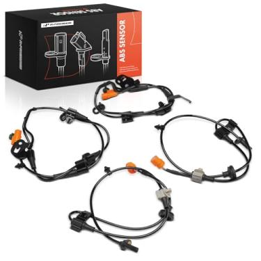 Imagem de A-Premium Sensor de velocidade da roda ABS dianteiro e traseiro 4 peças compatível com modelos Honda - Ridgeline 2006-2014