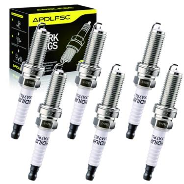 Imagem de Pacote com 6 velas de ignição Iridium 93501 LKAR7BIX-11S compatíveis com INFINITI EX35/FX35/G25/G35/JX35/M35h/Q50/Q70/QX60, Nissan 350Z/Altima/Maxima/Murano/Pathfinder/Quest