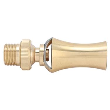 Imagem de Domary Torre de Gelo Cedro Fonte de água Bocal Cabeça de Spray Aspersor de Lago Ajustável de Latão, Cria Efeitos Visuais Incríveis, Instalação Conveniente, (6 minutos Dentes internos e externos de