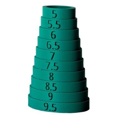 Imagem de Relógio tamanho pulseira mandrel oval (proporção de pulso humano) (verde)