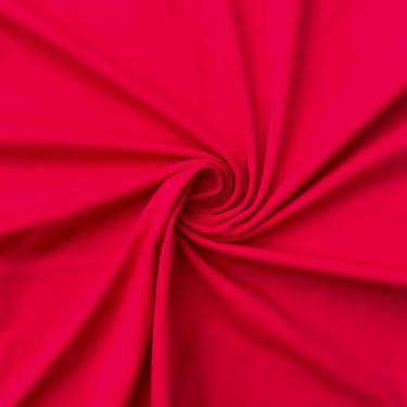 Imagem de Tecido de nylon elastano, tecido esportivo fosco para roupa de banho, 80% nylon, 20% elastano, elasticidade em 4 direções 152 cm de largura para esportes, dança, ioga, costura - 1 jarda, vermelho 2