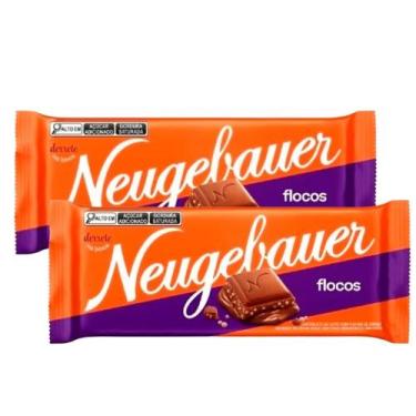 Imagem de Kit 2 Chocolate Neugebauer Flocos com 80g