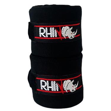 Imagem de Bandagem Elástica Rhino 5 Metros - Preto-Unissex